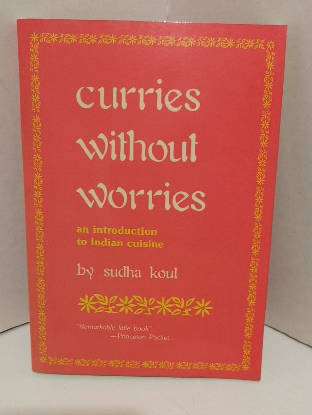 Curries Without Worries Cookbook  Paperback - Red Cover B1